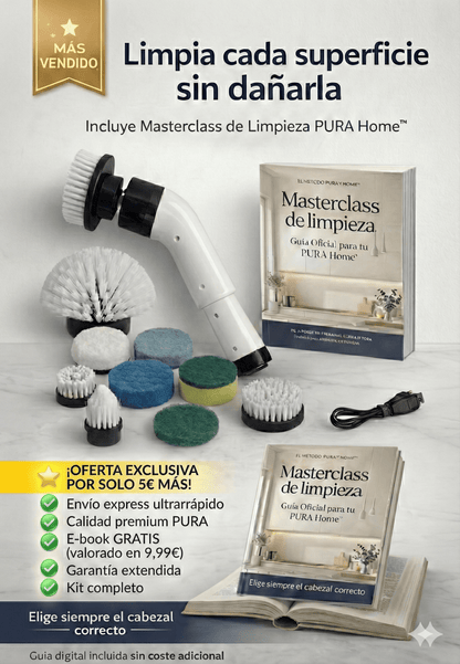 PURA Scrub Max Pro - Cepillo Eléctrico de Limpieza|PURA